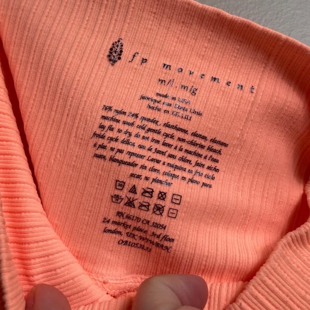 Free People Movement Good Karma Leggings Orange - Picture 8 of 8